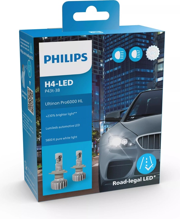 Produktbild Philips Ultinon Pro6000 HL (H4)