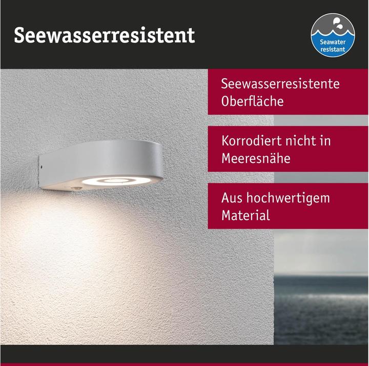 Actual product image Paulmann Silma outdoor wall light (800 lm, IP44)