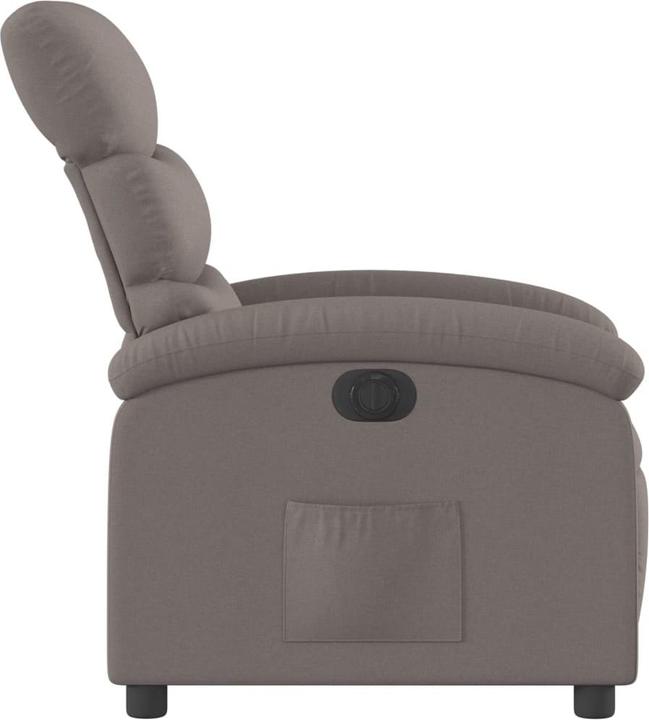 Produktbild vidaXL Relaxsessel Fernsehsessel Liegesessel Sessel Elektrisch Taupe Stoff