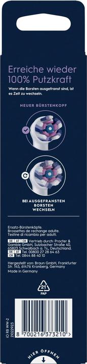 Actual product image Oral-B iO Strahlendes Weiss, Original Aufsteckbürsten (2 x)