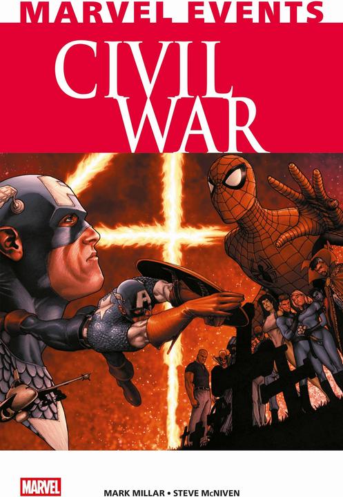 Actual product image Panini Marvel Events: Civil War (DE)