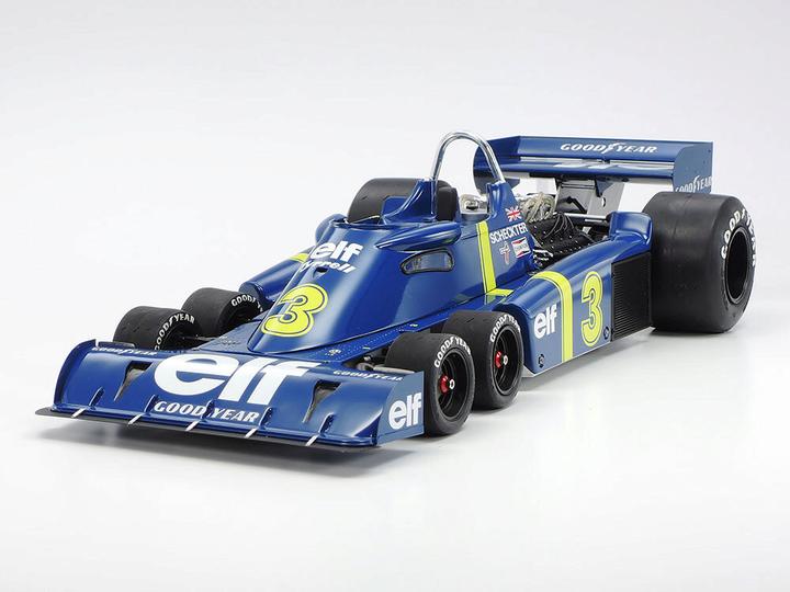 Actual product image Tamiya Tyrrell P34 Six Wheeler (with PE Parts)