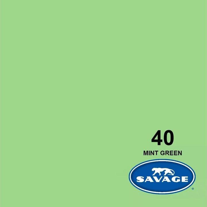 Produktbild Savage Hintergrundpapier minzgrün 1.35x11m (135 cm, 1100 cm)