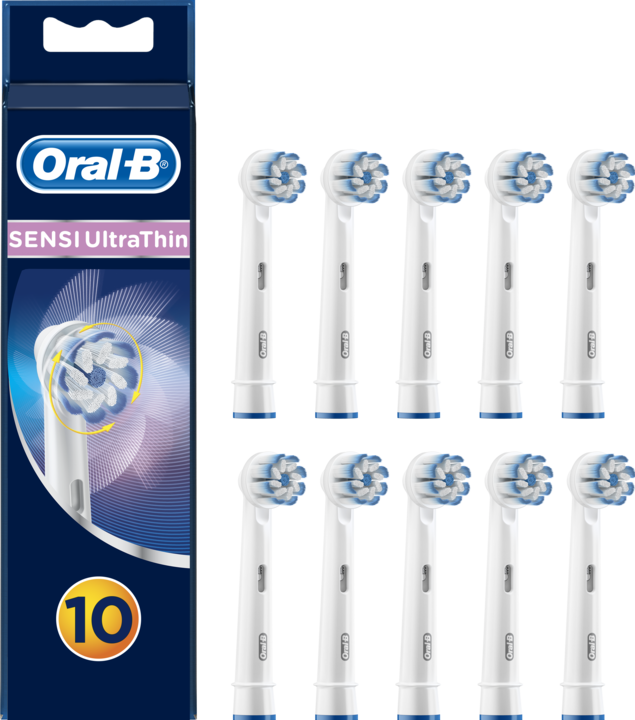Actual product image Oral-B Sensi UltraThin replacement brushes 10 pcs. (10 x)