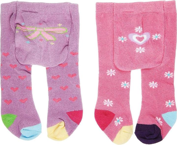 Amia Collants de poupée 2 pièces, 46 cm