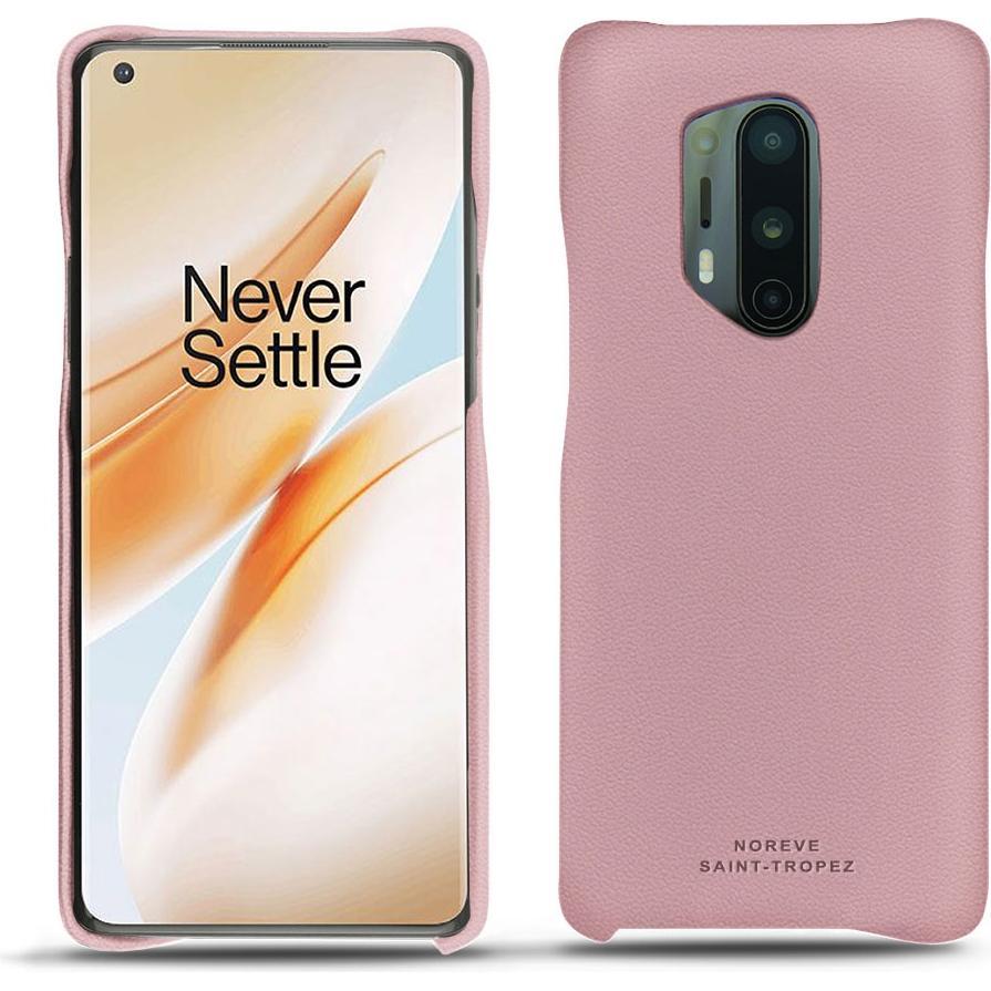 Thumbnail - Noreve Lederschutzhülle (OnePlus 8 Pro), Smartphone Hülle, Rosa