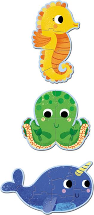 Produktbild Djeco Erstes Puzzle Im Meer (19 Teile)