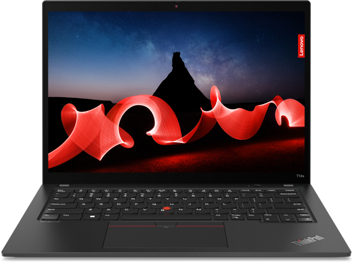 Actual product image Lenovo ThinkPad T14s Gen 4 (14", Intel Core i7-1355U, 16 GB, 512 GB, DE)