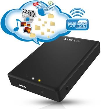 Produktbild Icy Box Ib-Wf200hd, Sata, USB 3.0, Wlan (2.5")