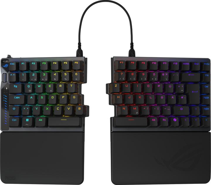 Actual product image ASUS Tastatur ROG Falcata DE (DE, Cable, Wireless)