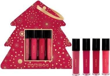 Actual product image Parisax Noel 2024 Coffret Sapin 4 Gloss - A Festive Beauty Gift Set (Facial care set)
