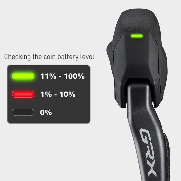 Productafbeelding Shimano Rem/schakelhendel GRX ST-RX825 Di2