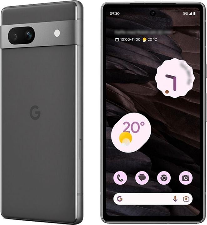 Google Pixel 7a (128 GB, Charcoal, 6.10", SIM + eSIM, 5G)