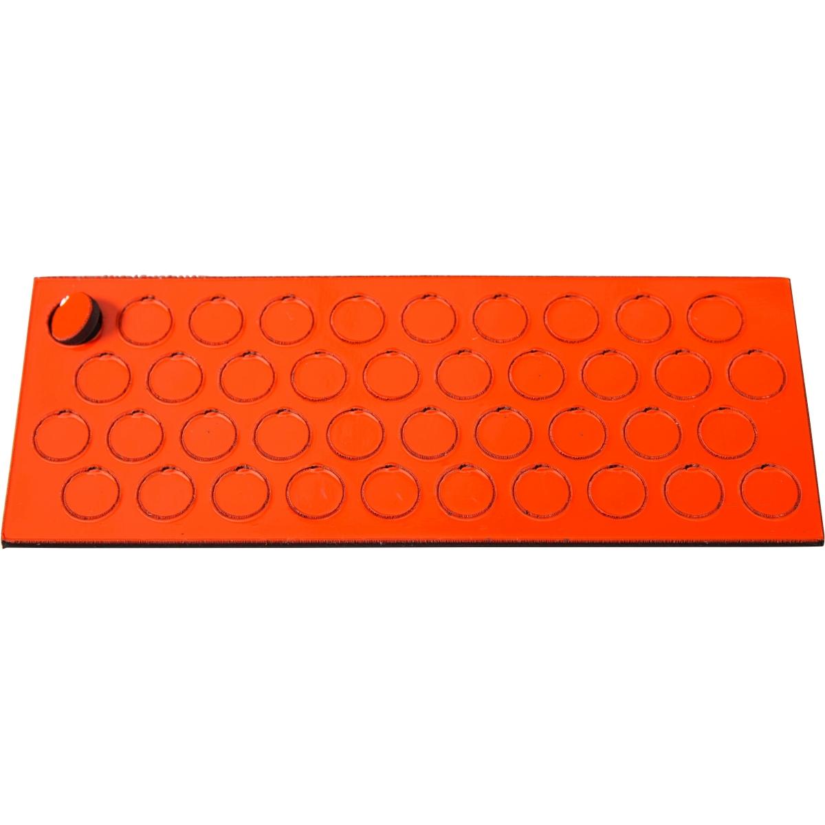 Ultradex, Magnet, Magnetische Symbole Kreis 9mm VE=40 Stück rot (1 x)