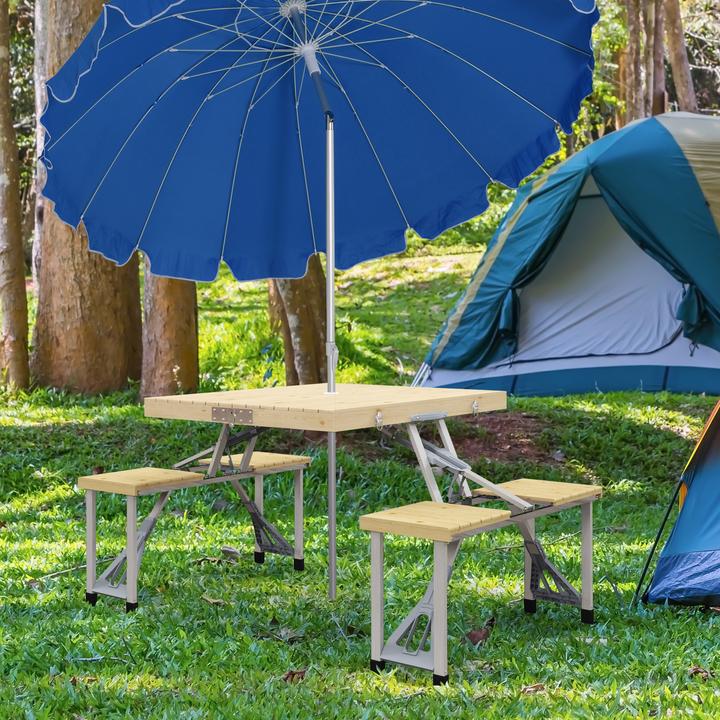 Produktbild Outsunny Campingtisch mit Bank