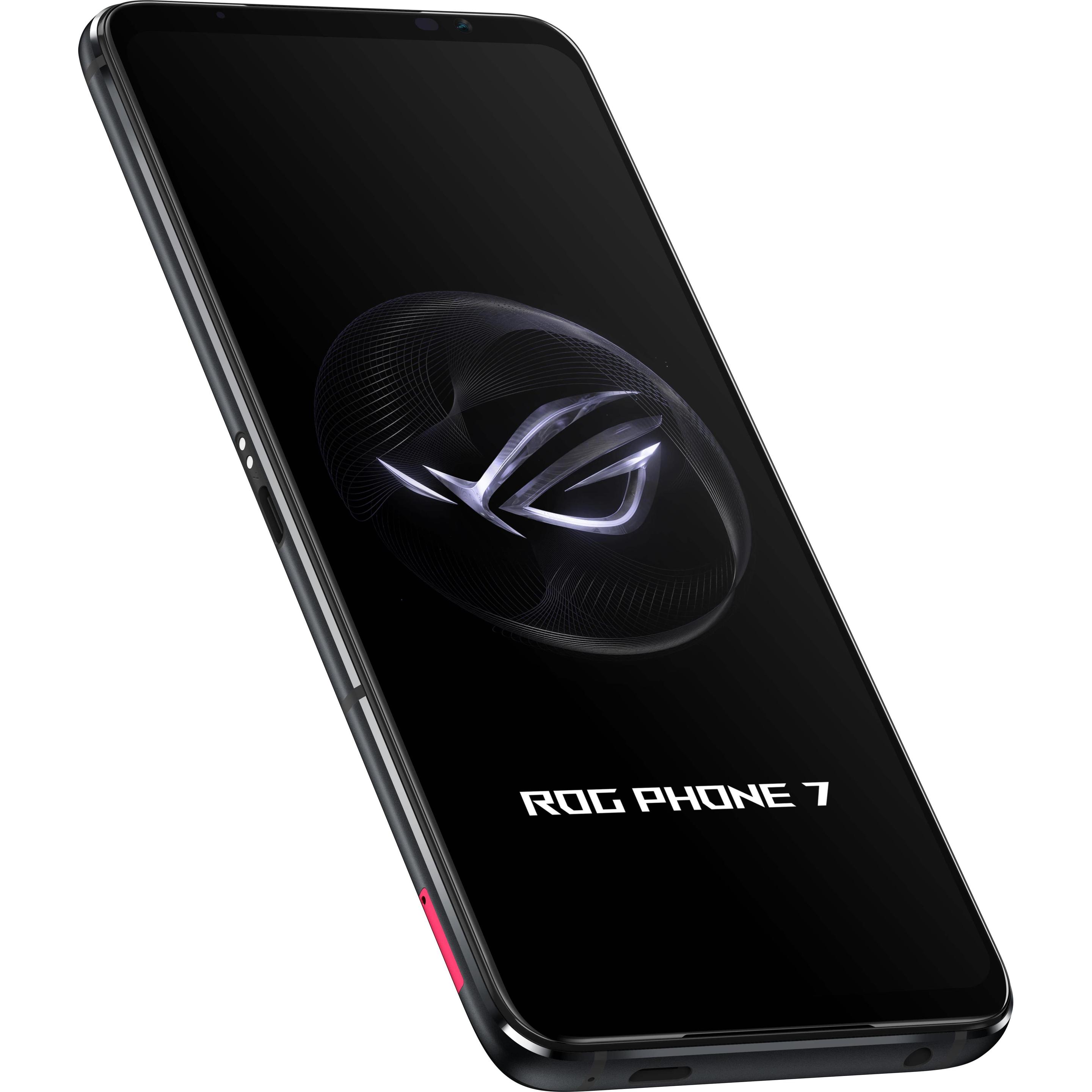 ASUS ROG Phone 7 (512 GB, Phantom Black, 6.78", Dual SIM, 5G), Smartphone, Schwarz