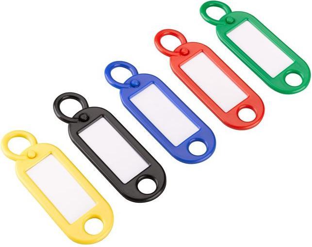 Actual product image BestaPac Schlüsselanhänger rot 55x22