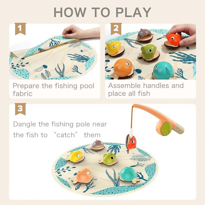 Immagine prodotto Topbright Toys Gioco di pesca Bahamas
