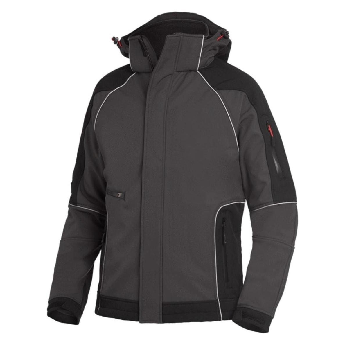 Fhb, Werkjas, Softshell Jas Walter Maat M Antraciet/zwart (M)
