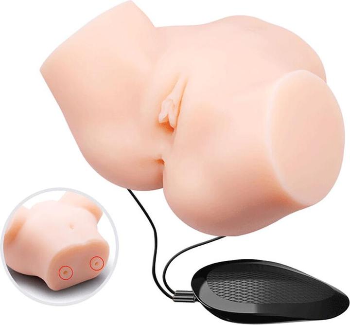 Actual product image Crazy Bull Vibrating Vagina and Ass Masturbator Samantha