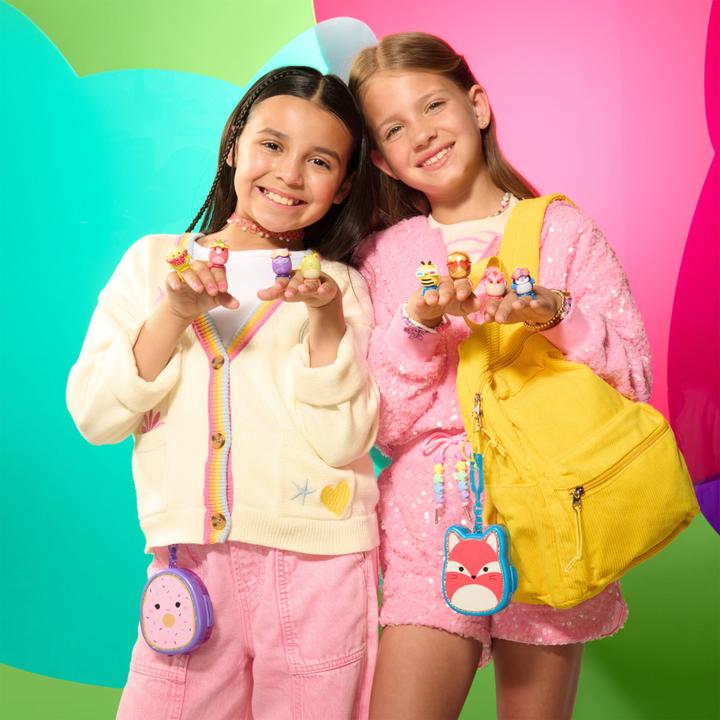 Produktbild Squishmallows Squish-a-longs 2,5 cm Clip-a-long 3 Pack Asst S3 CDU