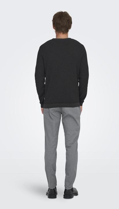 Produktbild Only & Sons Rundhalsausschnitt Pullover Strickpullover (XL)