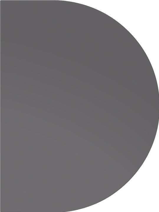 Produktbild Escritorio Anbautisch m.STF/Kons.doppelt 60x80cm Grap...