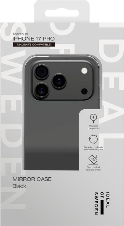 Produktbild iDeal Of Sweden MagSafe Mirror Hard-Cover Black (Apple iPhone 17 Pro)