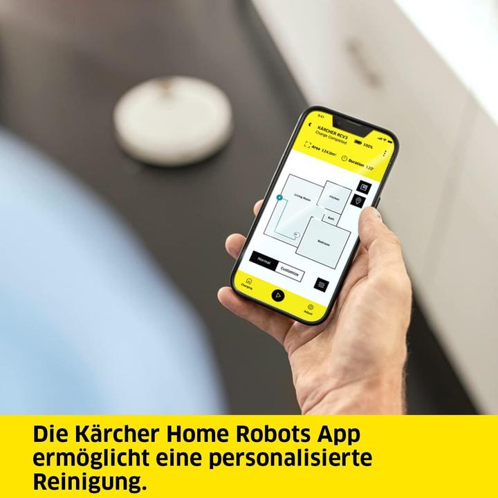 Actual product image Kärcher RCV 3 (2500 Pa, Wiping cloth)