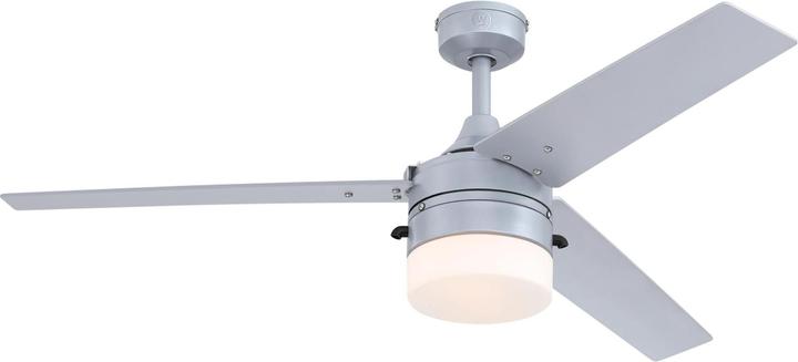 Produktbild Westinghouse Outdoor Deckenventilator Riverton Silber mit Licht (54 dB)