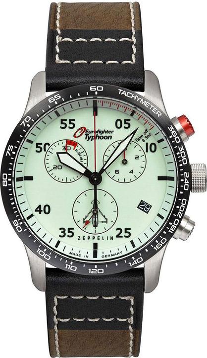 Zeppelin Uhr Uhr Eurofighter 7298-5, Quarz (43 mm)