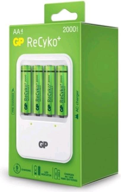 Actual product image GP Batteries Recyko Battery Charger (4 pcs., AA, 2000 mAh)