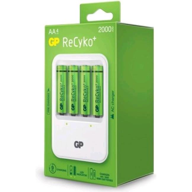 Thumbnail - GP Batteries Recyko Battery Charger (4 Stk., AA, 2000 mAh), Batterien + Akkus