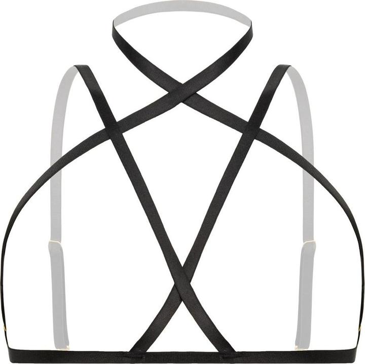 Image du produit Christine Le Duc Harnais à lanières Bralette Fia - Noir