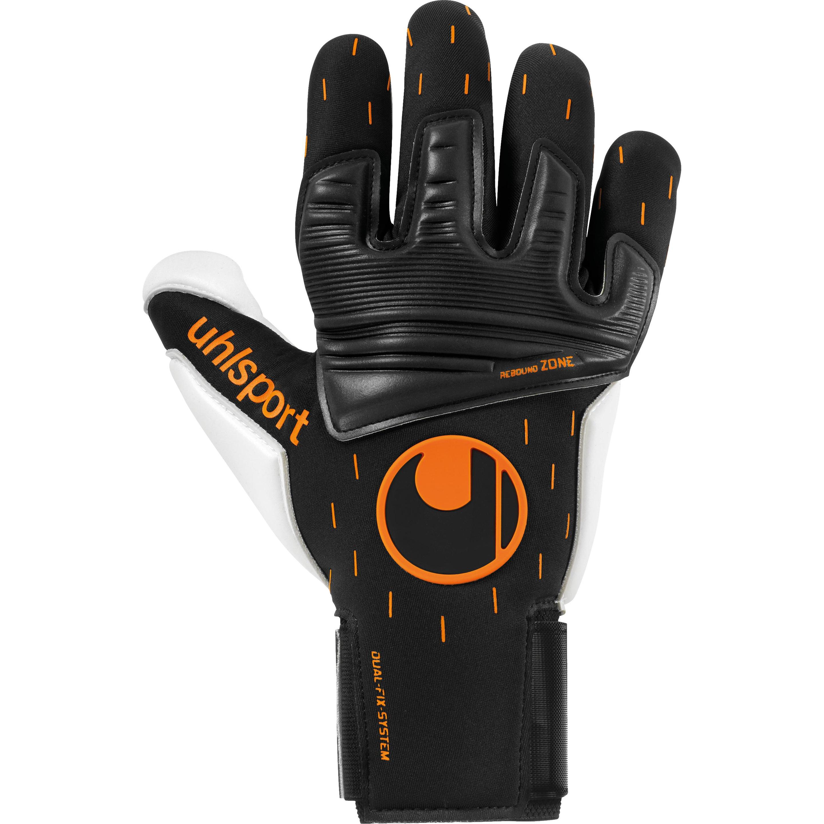 Uhlsport, Herren, Handschuhe, Speed Contact Absolutgrip Reflex Torwarthandschuh Herren, Orange, (9)