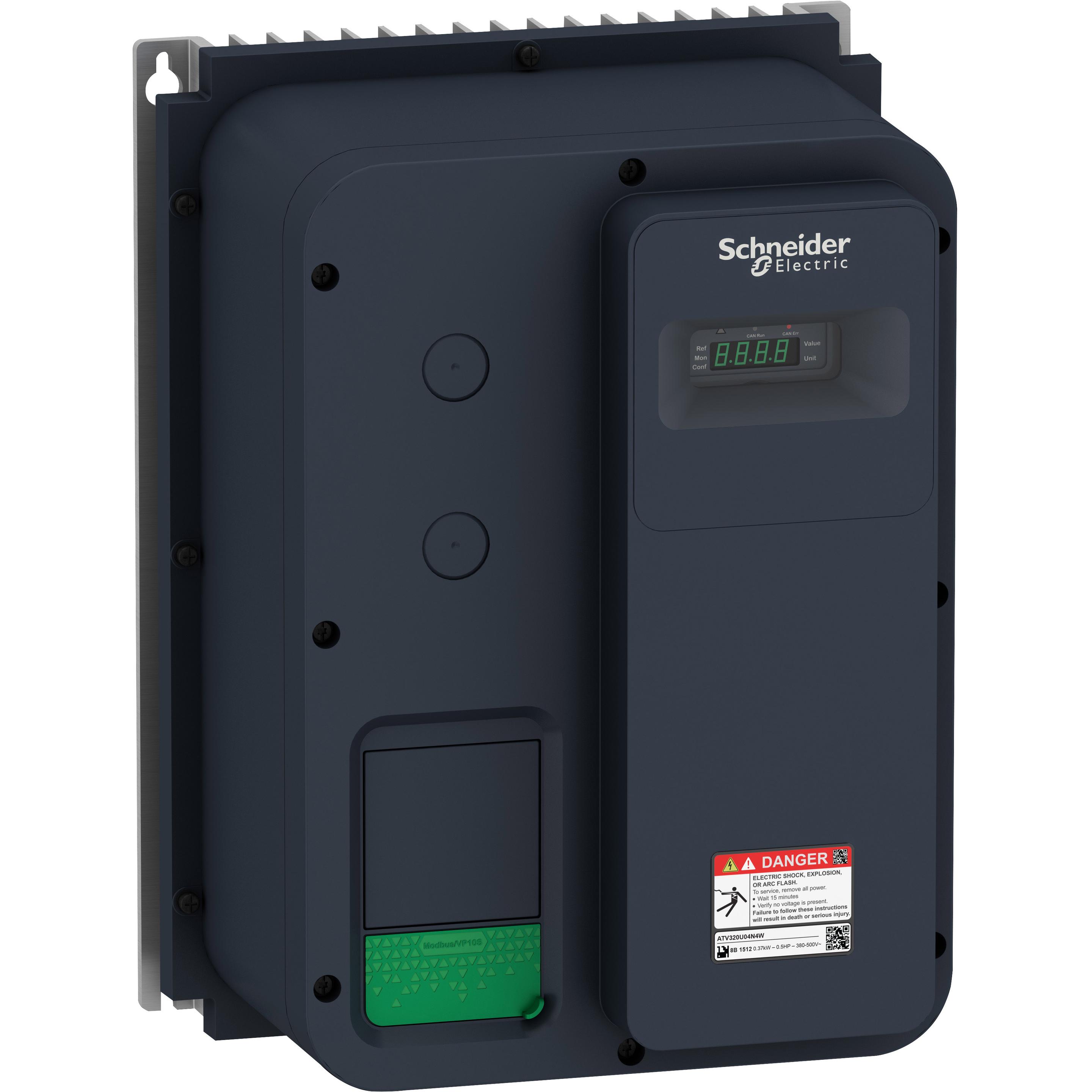 Schneider Electric, Frequenzumrichter, Frequenzumrichter ATV320, 0,37kW, 400V