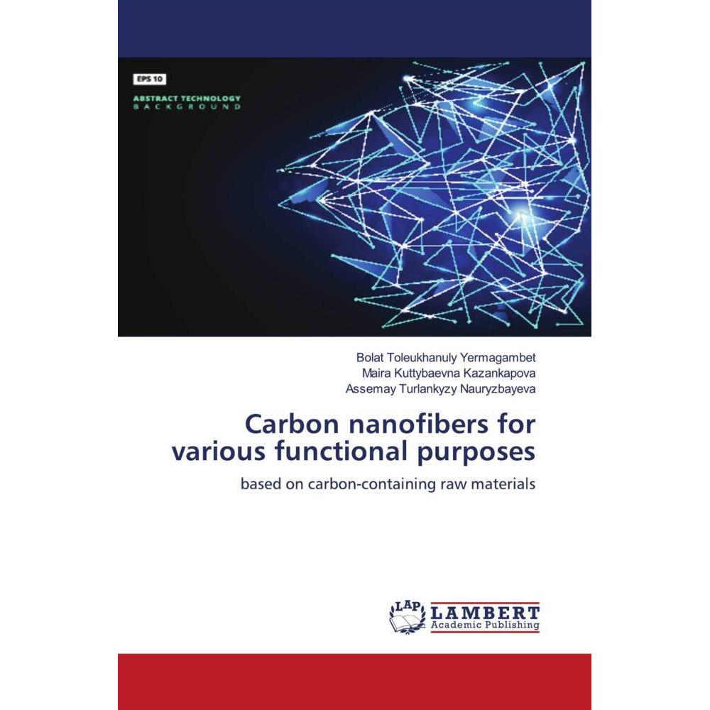 Carbon nanofibers for various functional purposes, Fachbücher von Bolat Toleukhanuly Yermagambet, Assemay Turlankyzy Nau...