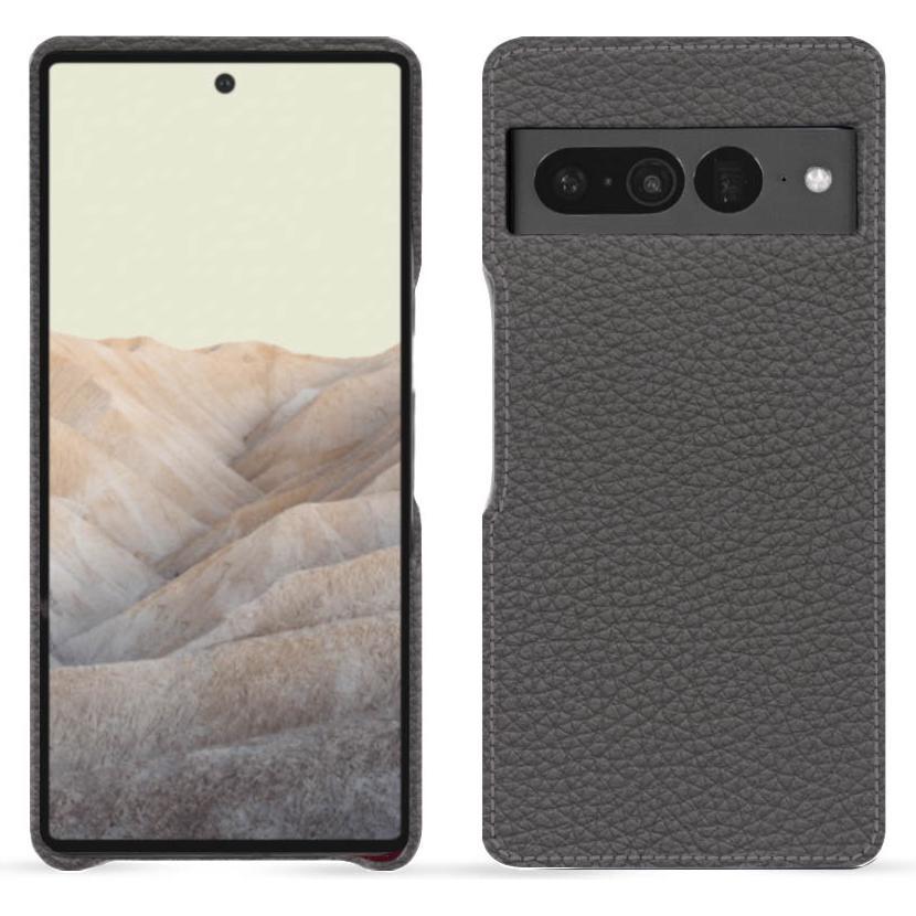 Noreve Lederschutzhülle (Google Pixel 7 Pro), Smartphone Hülle, Grau