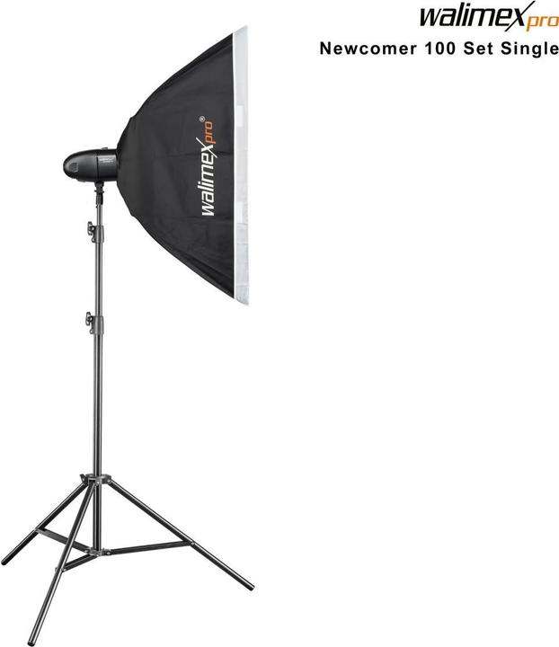 Actual product image Walimex pro Newcomer 100 II Set Single (100 W, Set)