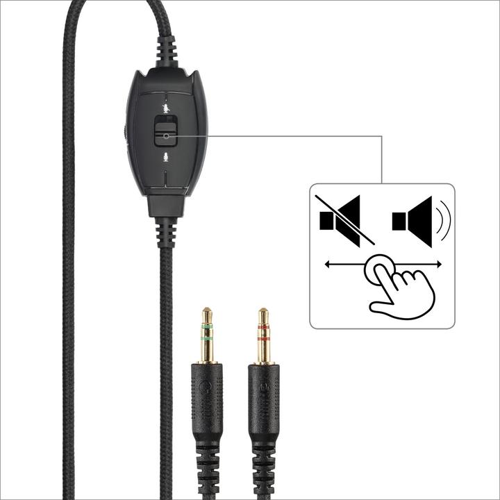 Actual product image Hama HS-P300 (Cable)