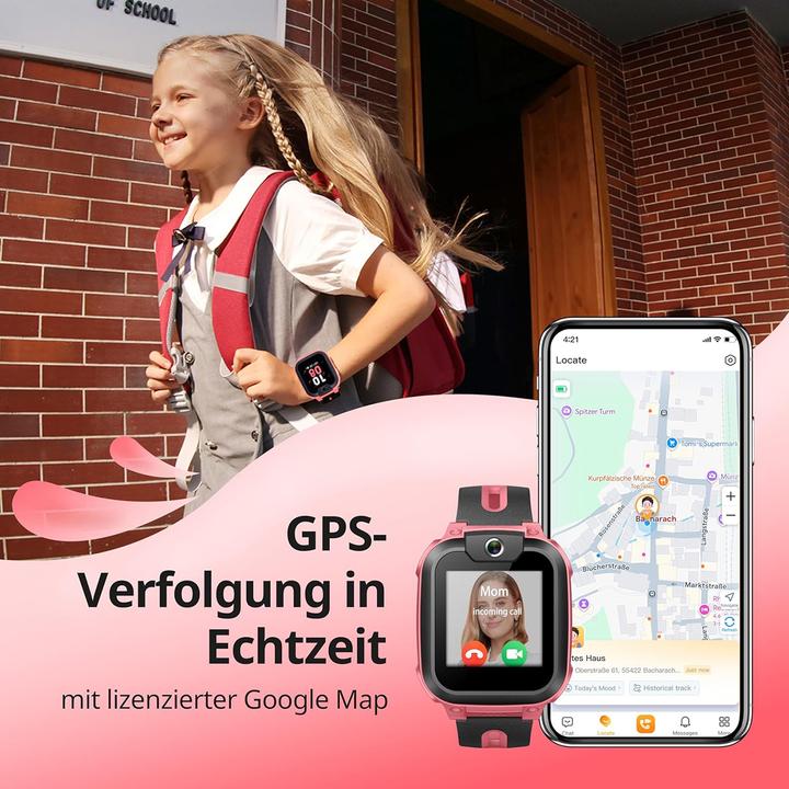 Productafbeelding imoo Watch Phone Z1 Kinder-Smartwatch pink (4G)