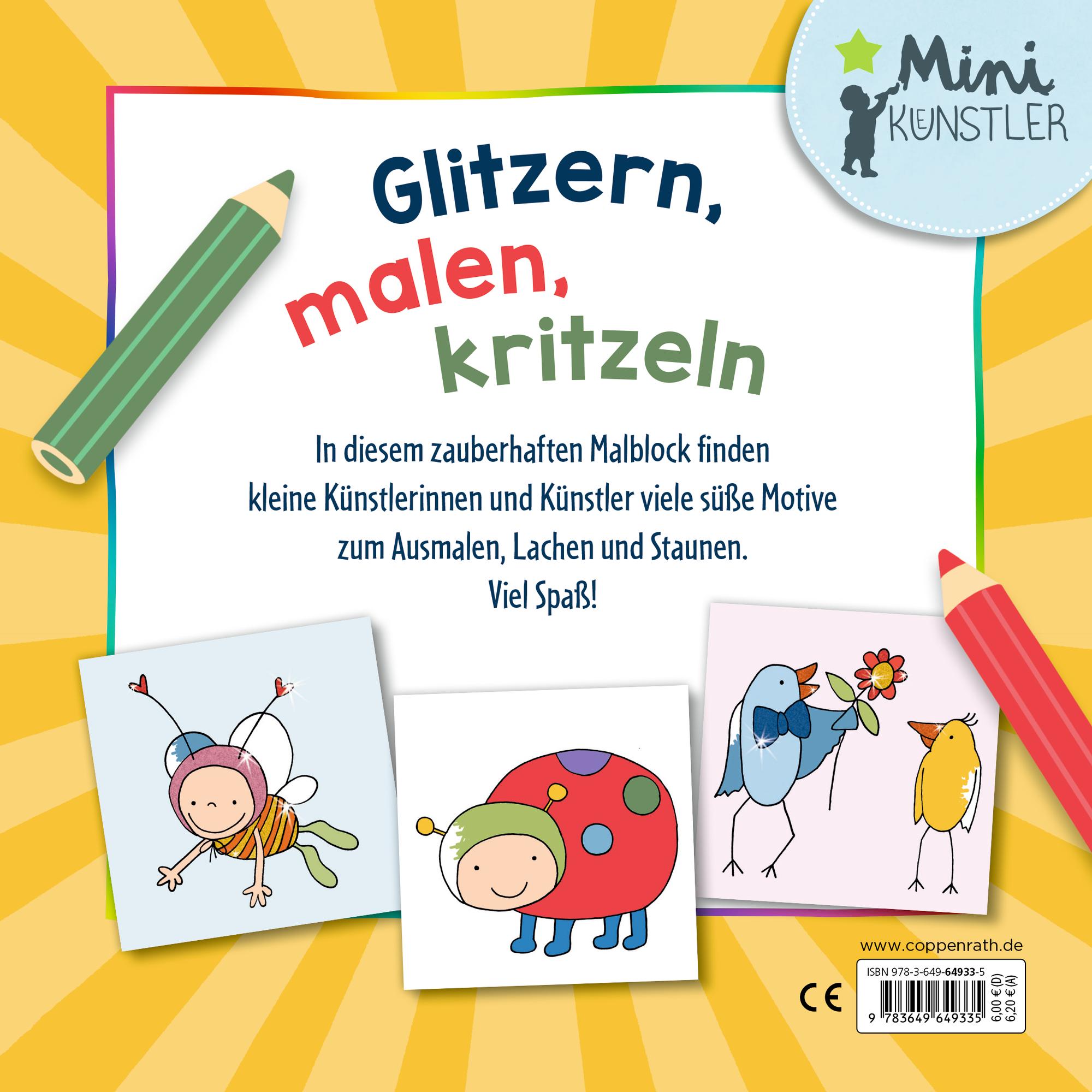 Thumbnail - Coppenrath Mein erster Glitzer-Malspa: Kleiner Garten