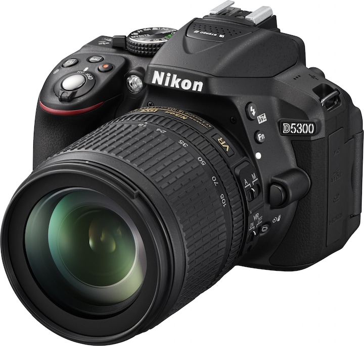 Nikon D5300 Kit inkl. Speicherkarte und Tasche (24.20 Mpx, APS-C / DX)