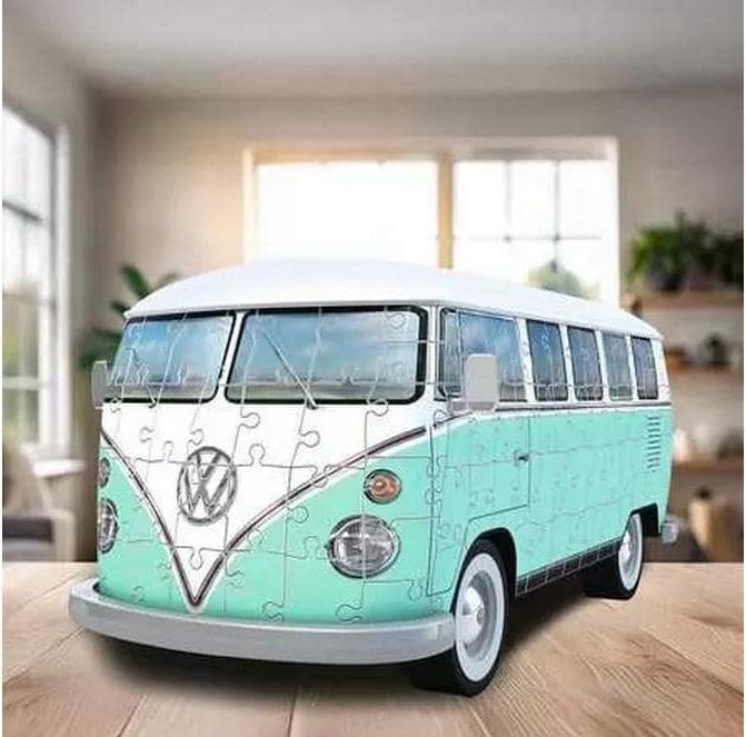 Image du produit Ravensburger 3D Puzzle 162 Teile - Iconics: Volkswagen T1 (162 pièces)