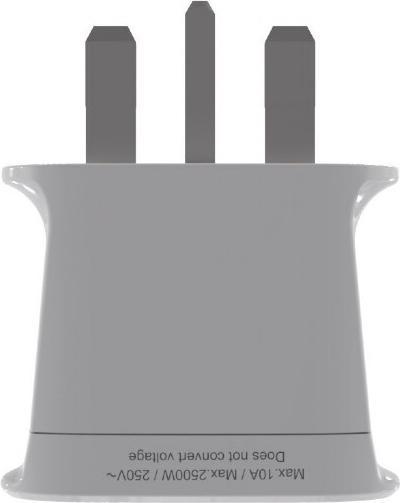 Productafbeelding Gembird Welt-zu-UK Netzadapter 10A