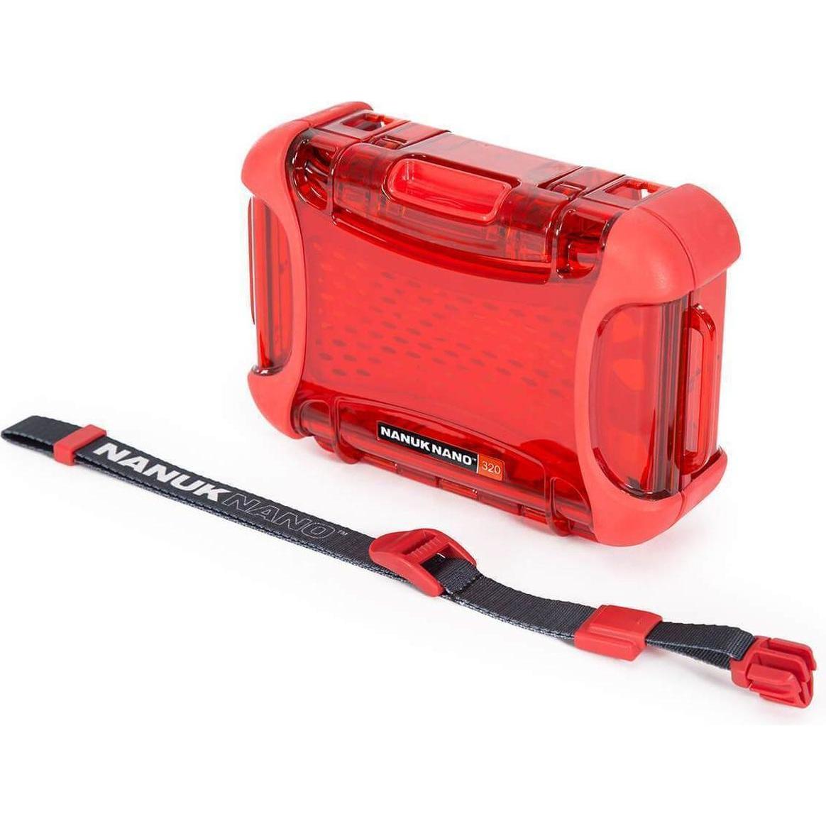 Nanuk Outdoor Case Nano Case 320 Rosso (Custodia fotografica, 2.83 l), Borsa fotocamera, Rosso