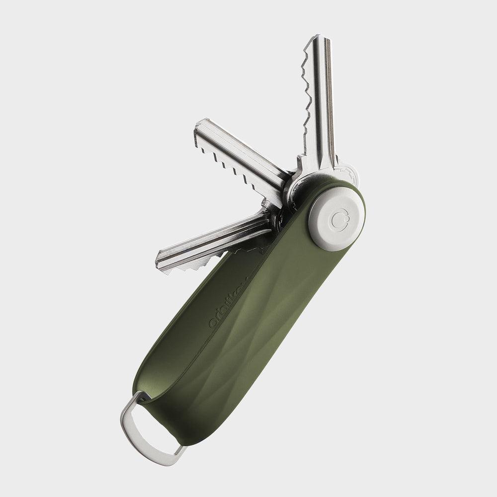 Orbitkey, Uomini, Portachiavi, Organizzatore di chiavi attivo - Verde Hunter, Verde