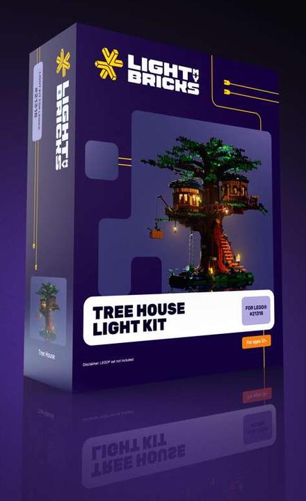 Produktbild Light my bricks LMB 2.0 LED Licht Set für LEGO® 21318 Baumhaus