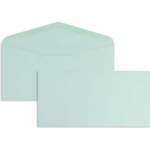 Blanke, Briefumschlag, Briefumschläge DINlang 120g/qm gummiert VE=100 Stück himmelblau (110 x 220 mm, 100 x)