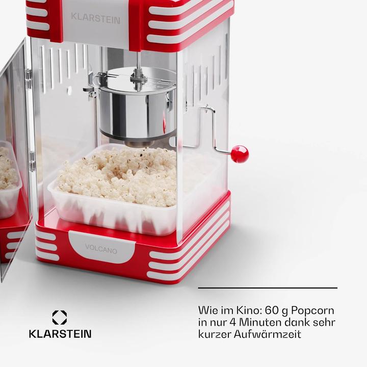 Actual product image Klarstein Popcorn machine
